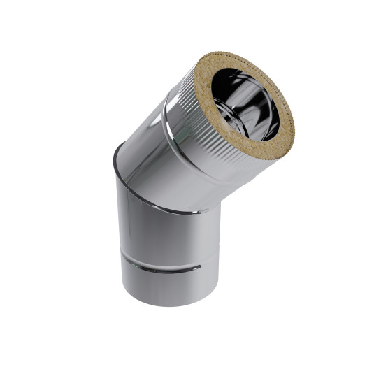 ▻ Коліно 45° Нж/Нж Ø 110/170 від Темп™ ᐉ Ціна 1250грн — Promsvarka